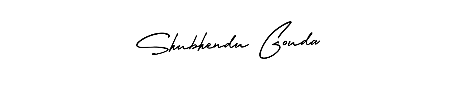 Make a beautiful signature design for name Shubhendu Gouda. Use this online signature maker to create a handwritten signature for free. Shubhendu Gouda signature style 3 images and pictures png