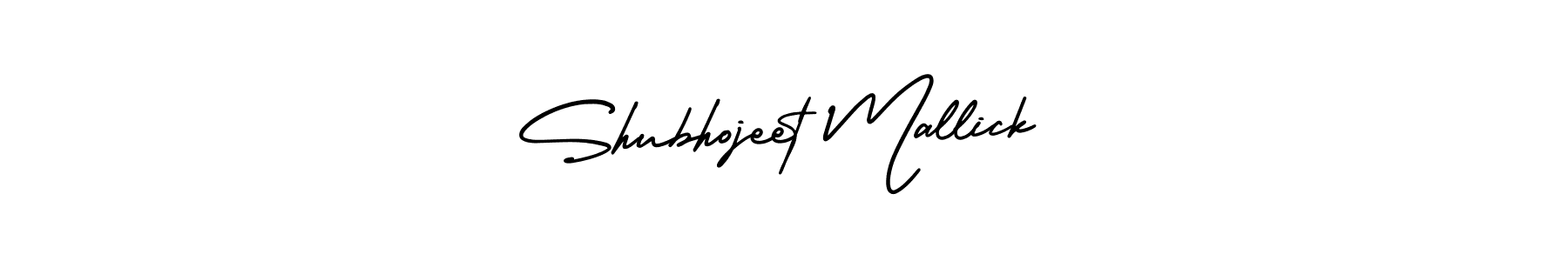 Use a signature maker to create a handwritten signature online. With this signature software, you can design (AmerikaSignatureDemo-Regular) your own signature for name Shubhojeet Mallick. Shubhojeet Mallick signature style 3 images and pictures png