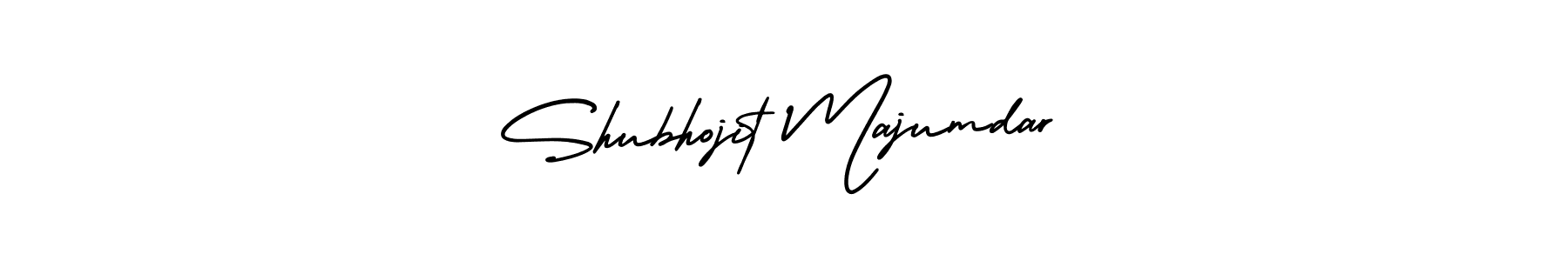 AmerikaSignatureDemo-Regular is a professional signature style that is perfect for those who want to add a touch of class to their signature. It is also a great choice for those who want to make their signature more unique. Get Shubhojit Majumdar name to fancy signature for free. Shubhojit Majumdar signature style 3 images and pictures png