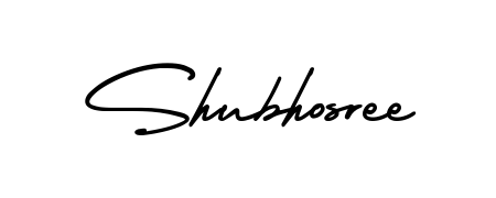 Give your name Shubhosree an exquisite flair with the AmerikaSignatureDemo-Regular script font. Ideal for contracts, resumes, and formal letterheads. Shubhosree signature style 3 images and pictures png