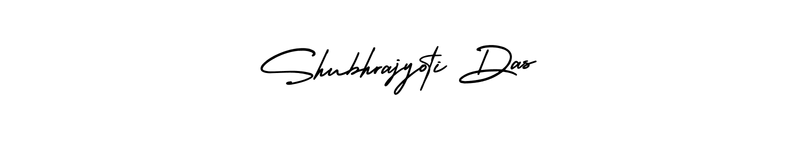 How to make Shubhrajyoti Das name signature. Use AmerikaSignatureDemo-Regular style for creating short signs online. This is the latest handwritten sign. Shubhrajyoti Das signature style 3 images and pictures png