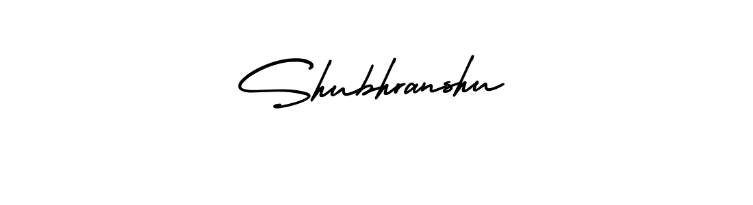 Also You can easily find your signature by using the search form. We will create Shubhranshu name handwritten signature images for you free of cost using AmerikaSignatureDemo-Regular sign style. Shubhranshu signature style 3 images and pictures png