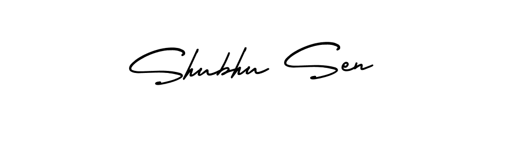 Make a beautiful signature design for name Shubhu Sen. Use this online signature maker to create a handwritten signature for free. Shubhu Sen signature style 3 images and pictures png