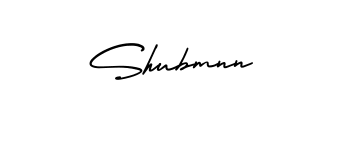 AmerikaSignatureDemo-Regular is a professional signature style that is perfect for those who want to add a touch of class to their signature. It is also a great choice for those who want to make their signature more unique. Get Shubmnn name to fancy signature for free. Shubmnn signature style 3 images and pictures png