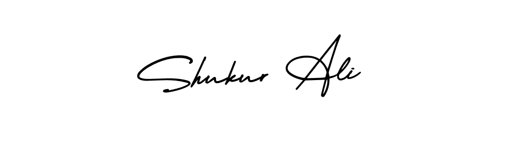 Make a beautiful signature design for name Shukur Ali. Use this online signature maker to create a handwritten signature for free. Shukur Ali signature style 3 images and pictures png