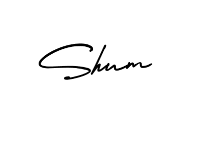 Create a beautiful signature design for name Shum. With this signature (AmerikaSignatureDemo-Regular) fonts, you can make a handwritten signature for free. Shum signature style 3 images and pictures png