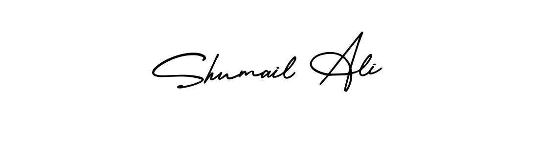 if you are searching for the best signature style for your name Shumail Ali. so please give up your signature search. here we have designed multiple signature styles  using AmerikaSignatureDemo-Regular. Shumail Ali signature style 3 images and pictures png