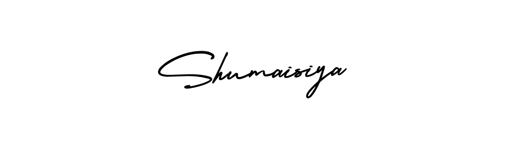 AmerikaSignatureDemo-Regular is a professional signature style that is perfect for those who want to add a touch of class to their signature. It is also a great choice for those who want to make their signature more unique. Get Shumaisiya name to fancy signature for free. Shumaisiya signature style 3 images and pictures png
