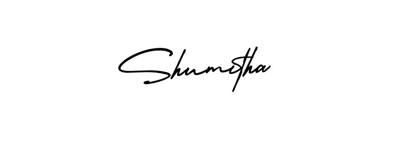 Also You can easily find your signature by using the search form. We will create Shumitha name handwritten signature images for you free of cost using AmerikaSignatureDemo-Regular sign style. Shumitha signature style 3 images and pictures png