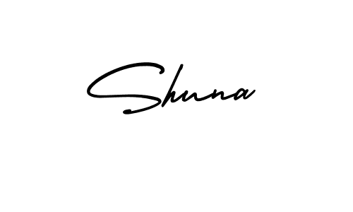 How to make Shuna signature? AmerikaSignatureDemo-Regular is a professional autograph style. Create handwritten signature for Shuna name. Shuna signature style 3 images and pictures png