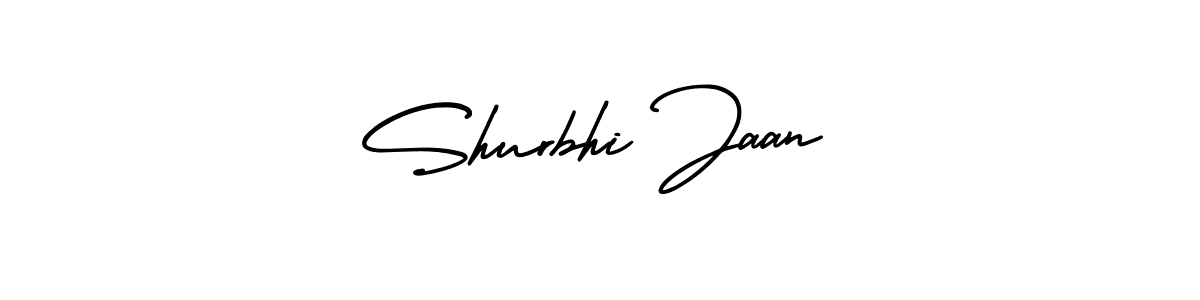 Use a signature maker to create a handwritten signature online. With this signature software, you can design (AmerikaSignatureDemo-Regular) your own signature for name Shurbhi Jaan. Shurbhi Jaan signature style 3 images and pictures png