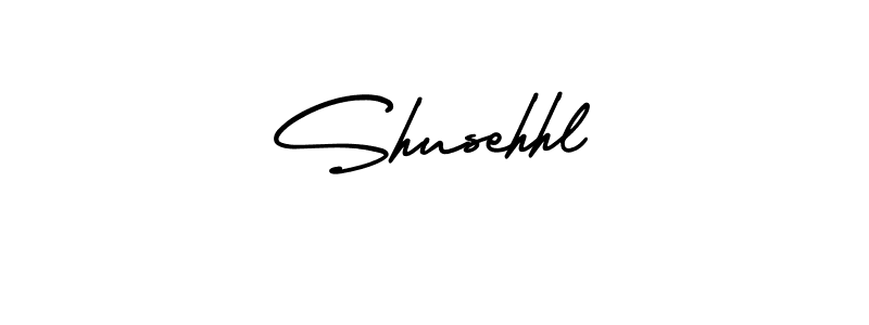 How to make Shusehhl name signature. Use AmerikaSignatureDemo-Regular style for creating short signs online. This is the latest handwritten sign. Shusehhl signature style 3 images and pictures png