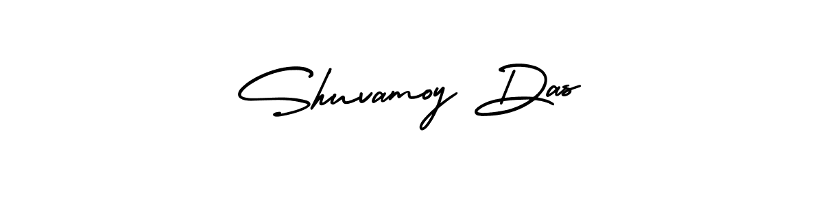 Also You can easily find your signature by using the search form. We will create Shuvamoy Das name handwritten signature images for you free of cost using AmerikaSignatureDemo-Regular sign style. Shuvamoy Das signature style 3 images and pictures png