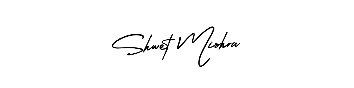 AmerikaSignatureDemo-Regular is a professional signature style that is perfect for those who want to add a touch of class to their signature. It is also a great choice for those who want to make their signature more unique. Get Shwet Mishra name to fancy signature for free. Shwet Mishra signature style 3 images and pictures png