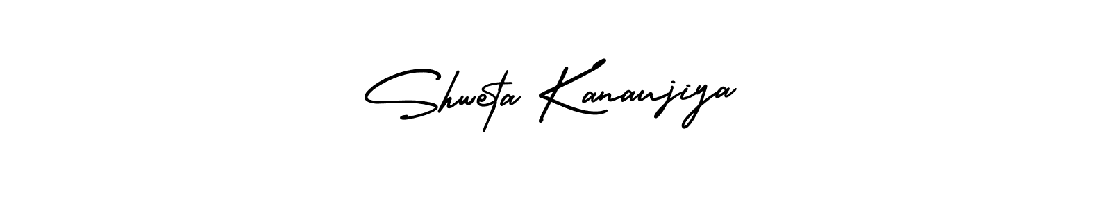 Make a short Shweta Kanaujiya signature style. Manage your documents anywhere anytime using AmerikaSignatureDemo-Regular. Create and add eSignatures, submit forms, share and send files easily. Shweta Kanaujiya signature style 3 images and pictures png