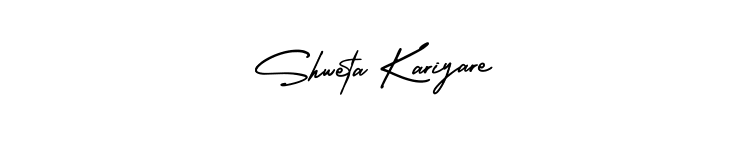 Check out images of Autograph of Shweta Kariyare name. Actor Shweta Kariyare Signature Style. AmerikaSignatureDemo-Regular is a professional sign style online. Shweta Kariyare signature style 3 images and pictures png