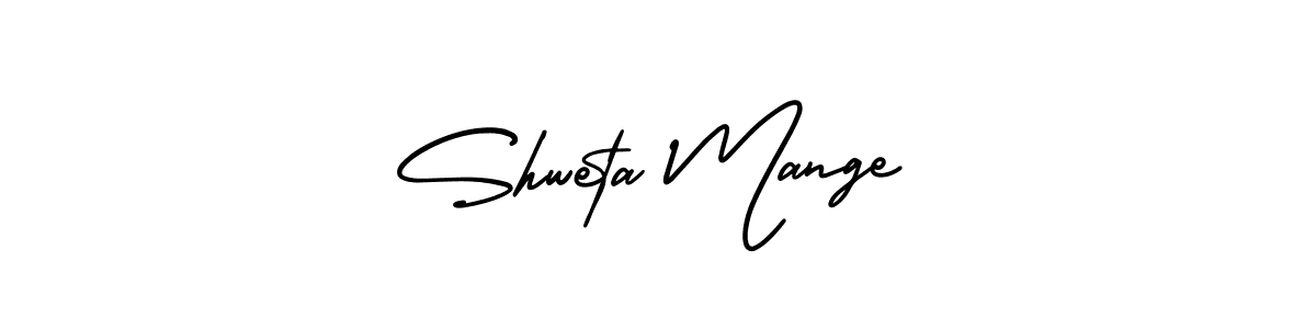 AmerikaSignatureDemo-Regular is a professional signature style that is perfect for those who want to add a touch of class to their signature. It is also a great choice for those who want to make their signature more unique. Get Shweta Mange name to fancy signature for free. Shweta Mange signature style 3 images and pictures png