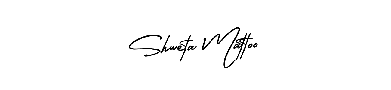 Also You can easily find your signature by using the search form. We will create Shweta Mattoo name handwritten signature images for you free of cost using AmerikaSignatureDemo-Regular sign style. Shweta Mattoo signature style 3 images and pictures png