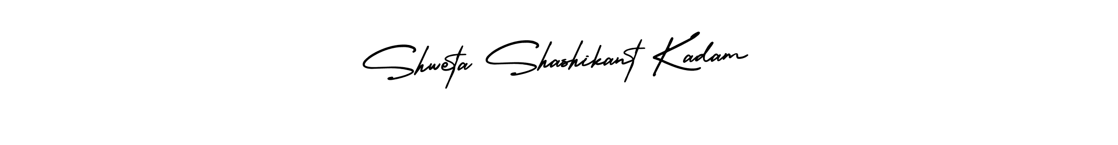 Make a short Shweta Shashikant Kadam signature style. Manage your documents anywhere anytime using AmerikaSignatureDemo-Regular. Create and add eSignatures, submit forms, share and send files easily. Shweta Shashikant Kadam signature style 3 images and pictures png