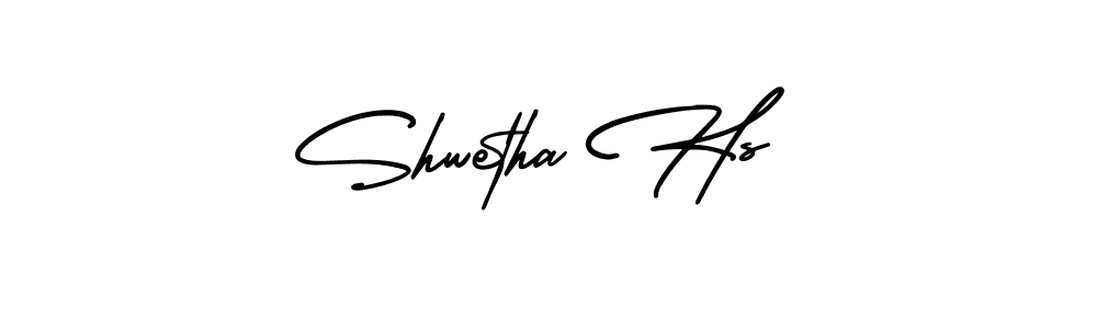 if you are searching for the best signature style for your name Shwetha Hs. so please give up your signature search. here we have designed multiple signature styles  using AmerikaSignatureDemo-Regular. Shwetha Hs signature style 3 images and pictures png