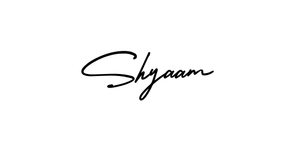 Also we have Shyaam name is the best signature style. Create professional handwritten signature collection using AmerikaSignatureDemo-Regular autograph style. Shyaam signature style 3 images and pictures png