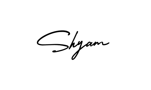 Make a beautiful signature design for name Shyam. Use this online signature maker to create a handwritten signature for free. Shyam signature style 3 images and pictures png