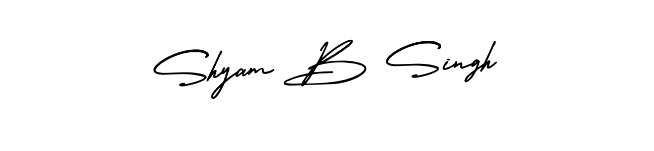 See photos of Shyam B Singh official signature by Spectra . Check more albums & portfolios. Read reviews & check more about AmerikaSignatureDemo-Regular font. Shyam B Singh signature style 3 images and pictures png