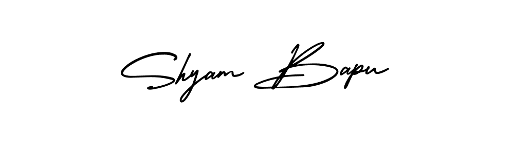 Also You can easily find your signature by using the search form. We will create Shyam Bapu name handwritten signature images for you free of cost using AmerikaSignatureDemo-Regular sign style. Shyam Bapu signature style 3 images and pictures png
