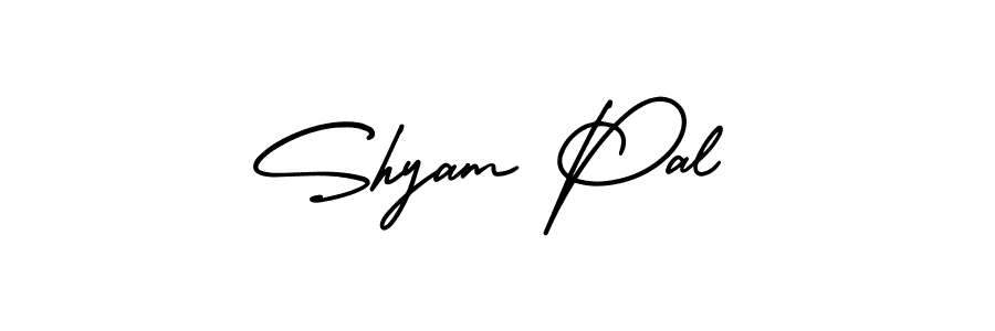 if you are searching for the best signature style for your name Shyam Pal. so please give up your signature search. here we have designed multiple signature styles  using AmerikaSignatureDemo-Regular. Shyam Pal signature style 3 images and pictures png