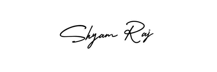 You can use this online signature creator to create a handwritten signature for the name Shyam Raj. This is the best online autograph maker. Shyam Raj signature style 3 images and pictures png