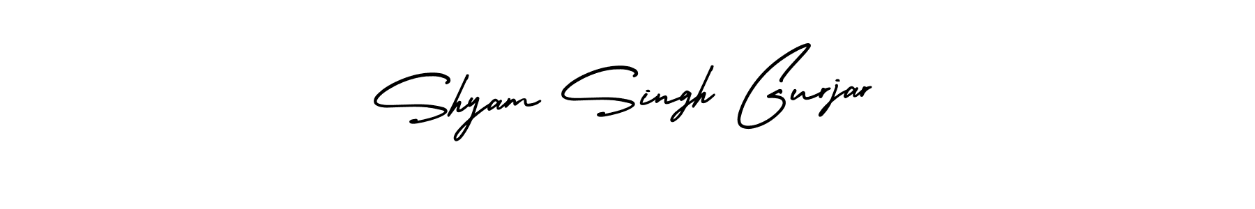 AmerikaSignatureDemo-Regular is a professional signature style that is perfect for those who want to add a touch of class to their signature. It is also a great choice for those who want to make their signature more unique. Get Shyam Singh Gurjar name to fancy signature for free. Shyam Singh Gurjar signature style 3 images and pictures png