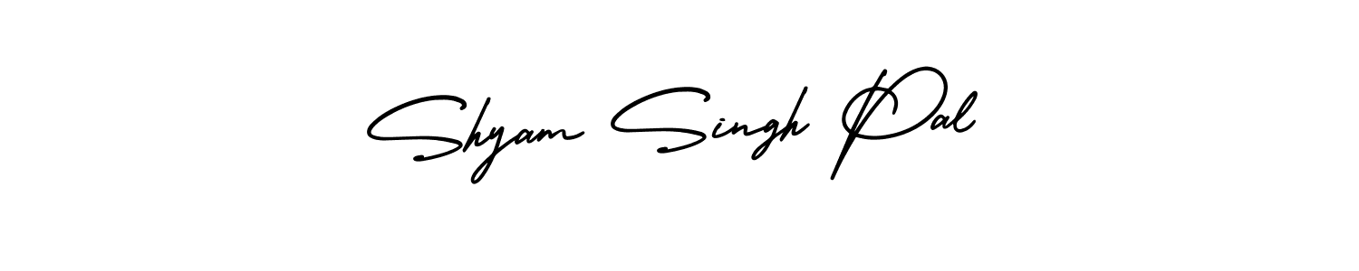 How to make Shyam Singh Pal signature? AmerikaSignatureDemo-Regular is a professional autograph style. Create handwritten signature for Shyam Singh Pal name. Shyam Singh Pal signature style 3 images and pictures png