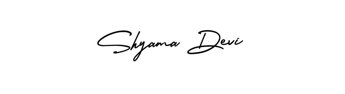 Make a beautiful signature design for name Shyama Devi. Use this online signature maker to create a handwritten signature for free. Shyama Devi signature style 3 images and pictures png