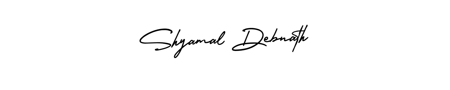 Also we have Shyamal Debnath name is the best signature style. Create professional handwritten signature collection using AmerikaSignatureDemo-Regular autograph style. Shyamal Debnath signature style 3 images and pictures png