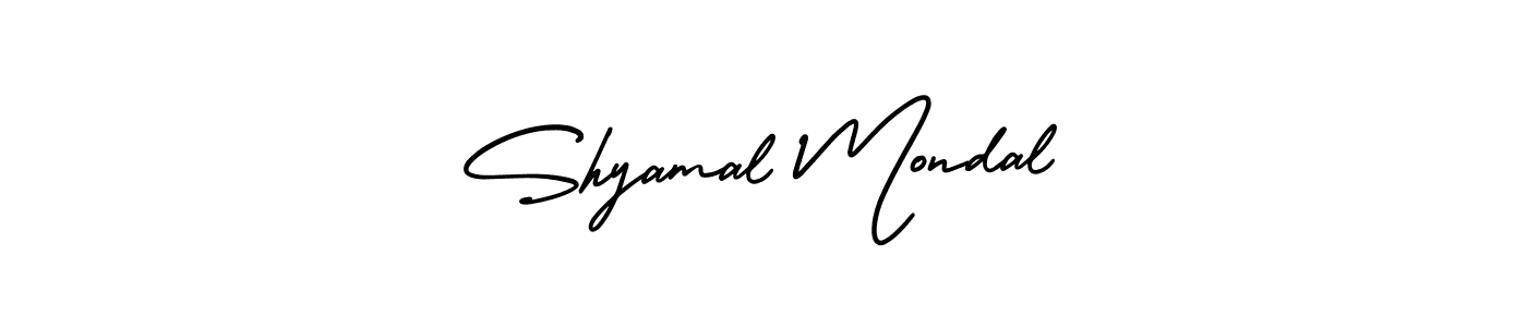 Also we have Shyamal Mondal name is the best signature style. Create professional handwritten signature collection using AmerikaSignatureDemo-Regular autograph style. Shyamal Mondal signature style 3 images and pictures png