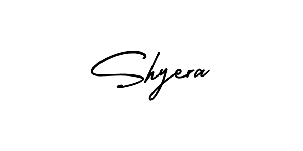 You can use this online signature creator to create a handwritten signature for the name Shyera. This is the best online autograph maker. Shyera signature style 3 images and pictures png