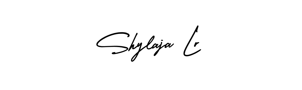 AmerikaSignatureDemo-Regular is a professional signature style that is perfect for those who want to add a touch of class to their signature. It is also a great choice for those who want to make their signature more unique. Get Shylaja Lr name to fancy signature for free. Shylaja Lr signature style 3 images and pictures png