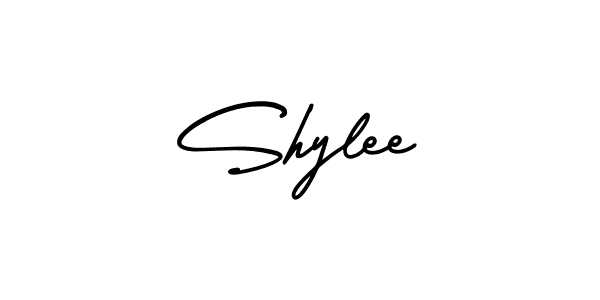 How to Draw Shylee signature style? AmerikaSignatureDemo-Regular is a latest design signature styles for name Shylee. Shylee signature style 3 images and pictures png