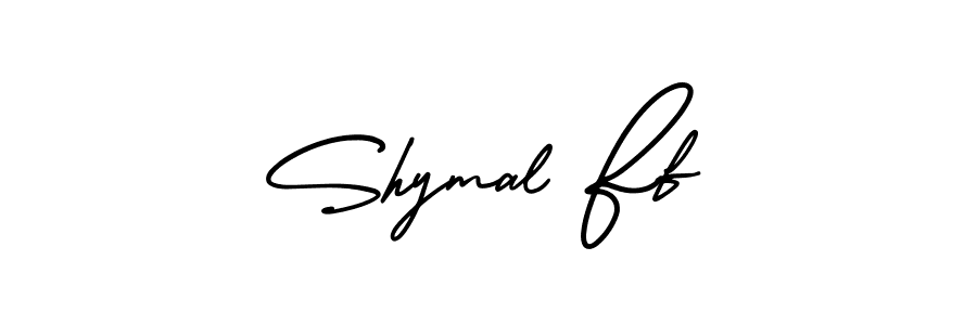Use a signature maker to create a handwritten signature online. With this signature software, you can design (AmerikaSignatureDemo-Regular) your own signature for name Shymal Ff. Shymal Ff signature style 3 images and pictures png