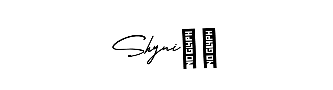 Also You can easily find your signature by using the search form. We will create Shyni❤️ name handwritten signature images for you free of cost using AmerikaSignatureDemo-Regular sign style. Shyni❤️ signature style 3 images and pictures png