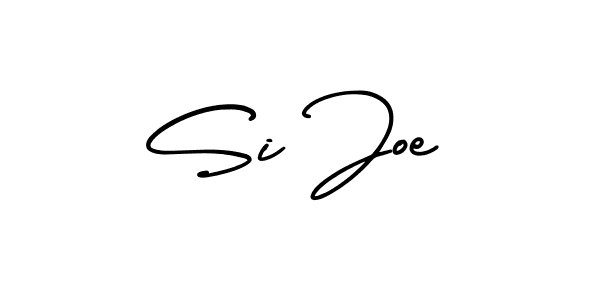 Make a beautiful signature design for name Si Joe. With this signature (AmerikaSignatureDemo-Regular) style, you can create a handwritten signature for free. Si Joe signature style 3 images and pictures png