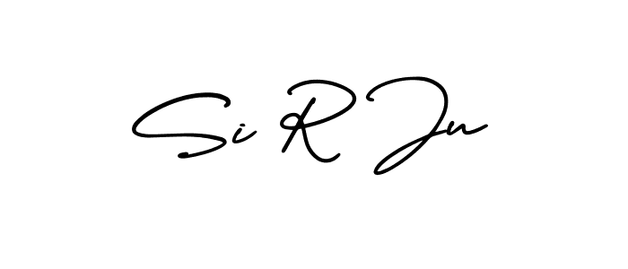 This is the best signature style for the Si R Ju name. Also you like these signature font (AmerikaSignatureDemo-Regular). Mix name signature. Si R Ju signature style 3 images and pictures png