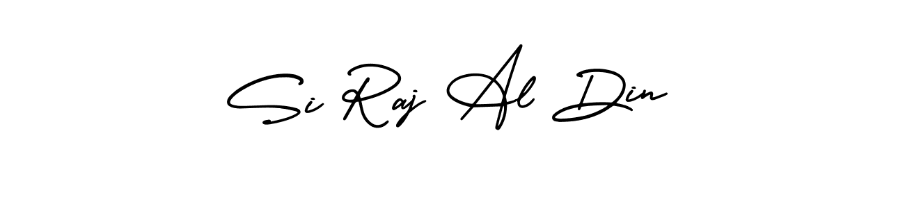 Also You can easily find your signature by using the search form. We will create Si Raj Al Din name handwritten signature images for you free of cost using AmerikaSignatureDemo-Regular sign style. Si Raj Al Din signature style 3 images and pictures png