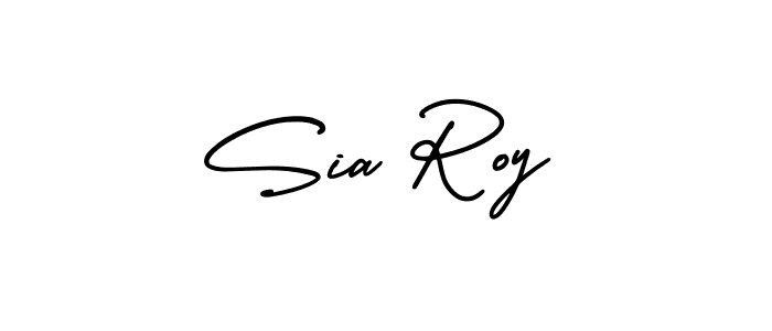 How to Draw Sia Roy signature style? AmerikaSignatureDemo-Regular is a latest design signature styles for name Sia Roy. Sia Roy signature style 3 images and pictures png