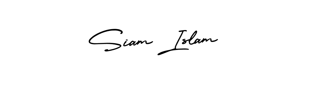 How to Draw Siam Islam signature style? AmerikaSignatureDemo-Regular is a latest design signature styles for name Siam Islam. Siam Islam signature style 3 images and pictures png
