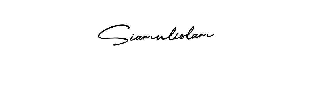 This is the best signature style for the Siamulislam name. Also you like these signature font (AmerikaSignatureDemo-Regular). Mix name signature. Siamulislam signature style 3 images and pictures png