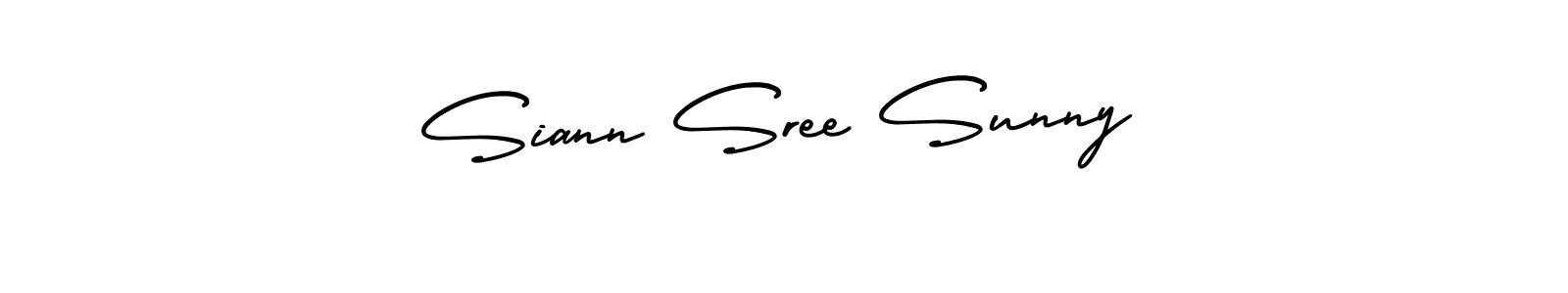 How to Draw Siann Sree Sunny signature style? AmerikaSignatureDemo-Regular is a latest design signature styles for name Siann Sree Sunny. Siann Sree Sunny signature style 3 images and pictures png