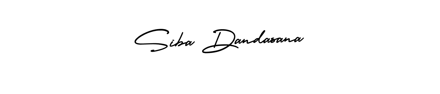 Make a beautiful signature design for name Siba Dandasana. With this signature (AmerikaSignatureDemo-Regular) style, you can create a handwritten signature for free. Siba Dandasana signature style 3 images and pictures png
