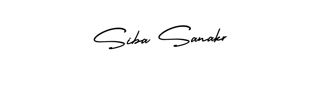 Make a beautiful signature design for name Siba Sanakr. Use this online signature maker to create a handwritten signature for free. Siba Sanakr signature style 3 images and pictures png