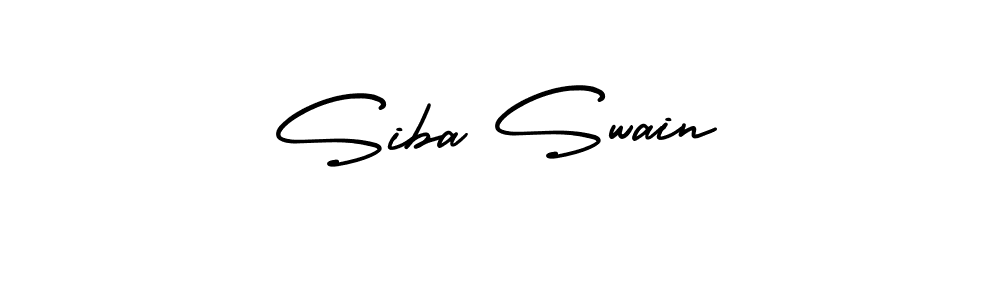 AmerikaSignatureDemo-Regular is a professional signature style that is perfect for those who want to add a touch of class to their signature. It is also a great choice for those who want to make their signature more unique. Get Siba Swain name to fancy signature for free. Siba Swain signature style 3 images and pictures png